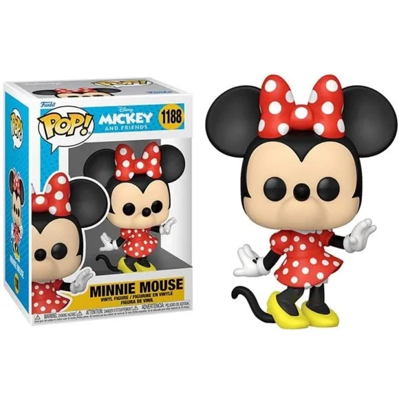 NIB Funko POP! Disney Mickey Mouse and Minnie Mouse Collectible Set - Picture 6 of 7